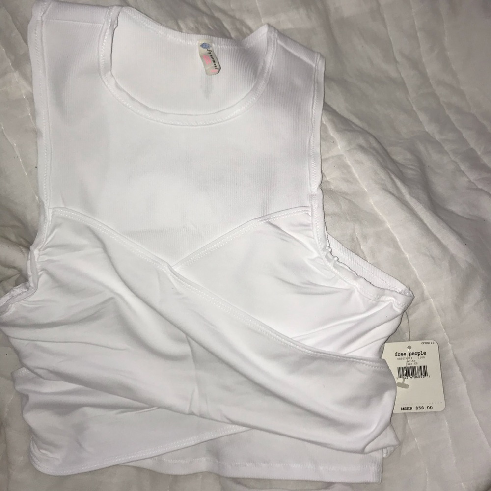 free people movement just my type top-white